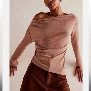 5013. We The Free El Sol Waffle Knit Layering Top